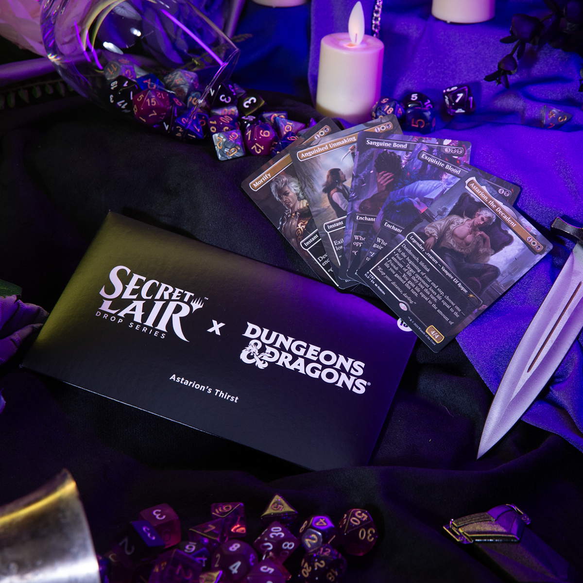 Magic the Gathering Secret Lair x Dungeons & Dragons Astarion's