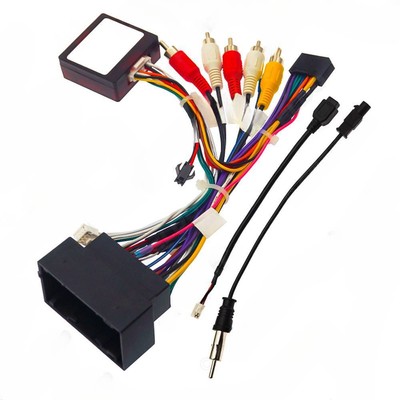 forFiat Doblo/500L/JEEP Wrangler navigation modification power cord+protocol box