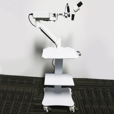 5X/10X/15X/25X Surgical Stereo LED Microscope Short Arm ENT Operating a Cart CE