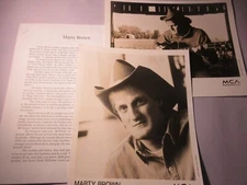 Marty Brown Press Kit
