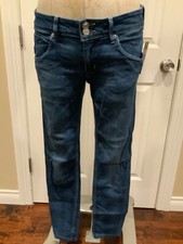 Hudson Blue Dark Wash Skinny Leg Blue Jeans, Size 27