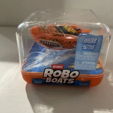 Zuru S001-Robo Alive Series 1 Robotic Boats, Orange