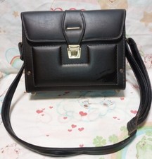 Vintage Black Camera Case With Adj. Strap
