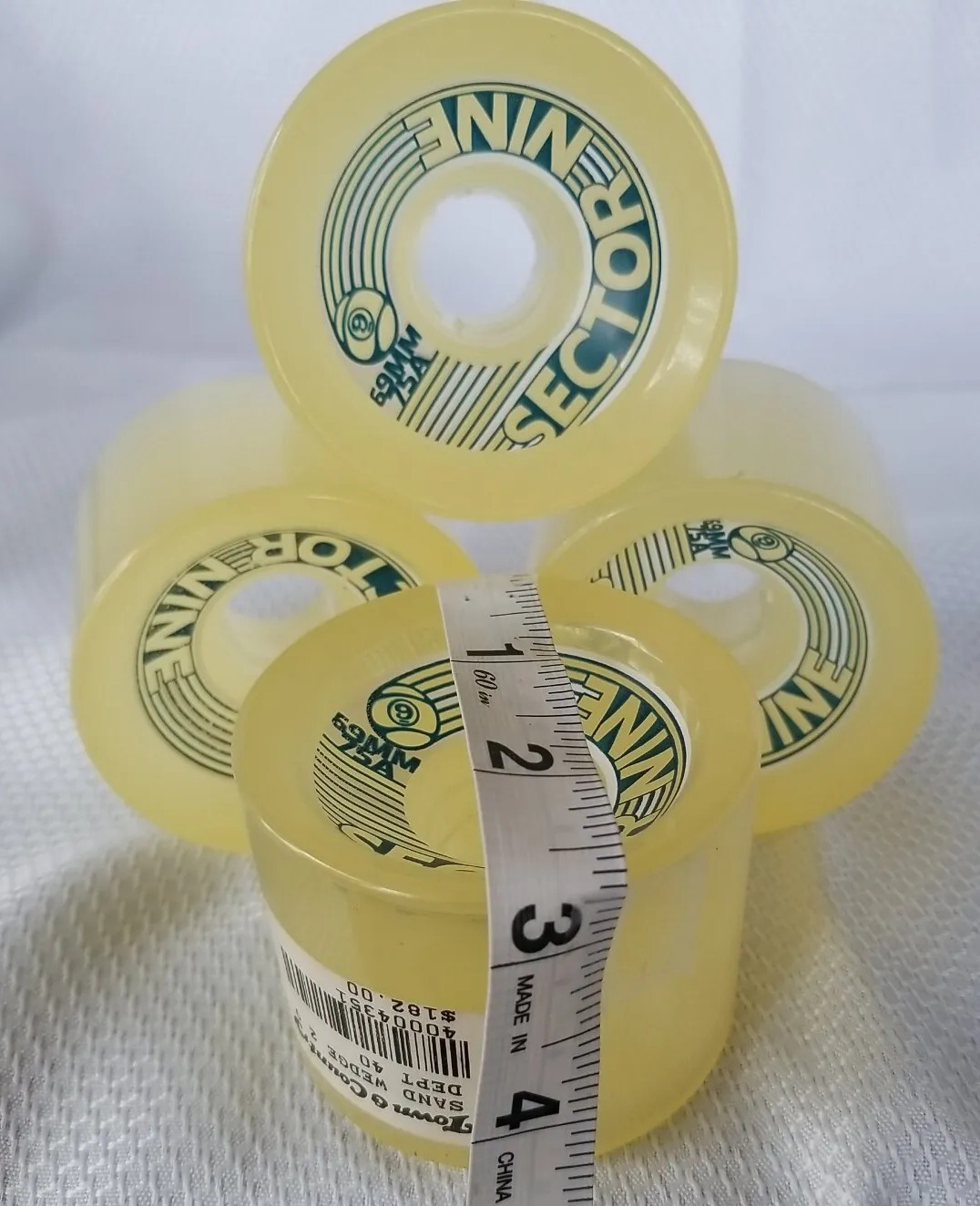 Sector 9 Skateboard Or Longboard 4 Wheels 69mm Nine Ball 75A NEW $182.00 T&C HI 