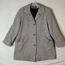 Herman Kay Womens Coat Size 10 Wool Blend Jac...