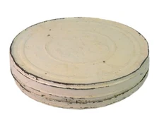 ORWO Round Box Collectible Film Container Storage Box–Old Empty Tin Box. i2-437