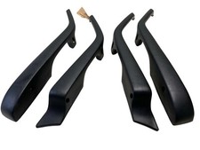 Mercedes W126 / S Klasse / 2.Serie / SE Armlehne Türgriff Ablage Schwarz 4x Gut