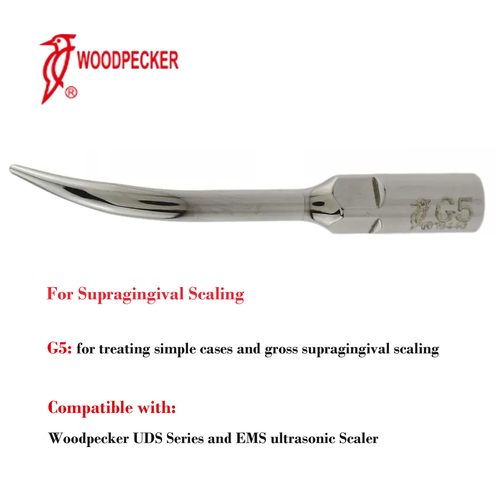 Woodpecker Dental Ultrasonic Piezo Scaler Handpiece HW-5L Tips fit EMS Scaling - Picture 69 of 357