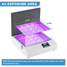 10.2 x 8.3inch LED UV Exposure Unit Screen Printing Exposure Unit Exposure