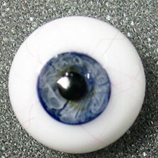 Dollmore BJD OOAK 16mm Glass Blood eye Blue