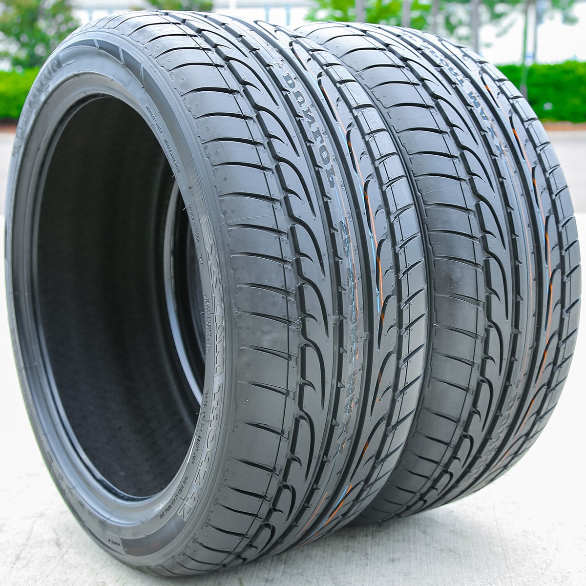 2 Tires 255/40R17 98Y XL Dunlop SP Sport Maxx High Performance | eBay
