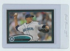 2012 Topps Series 2 Black Border Parallel Hector Noesi 36/61 #397