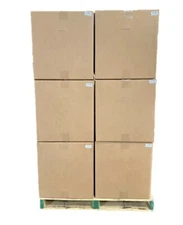Pallet of White T-Shirt Rags (50 LB) - 12 Boxes - 600 Lbs - Free Shipping!!
