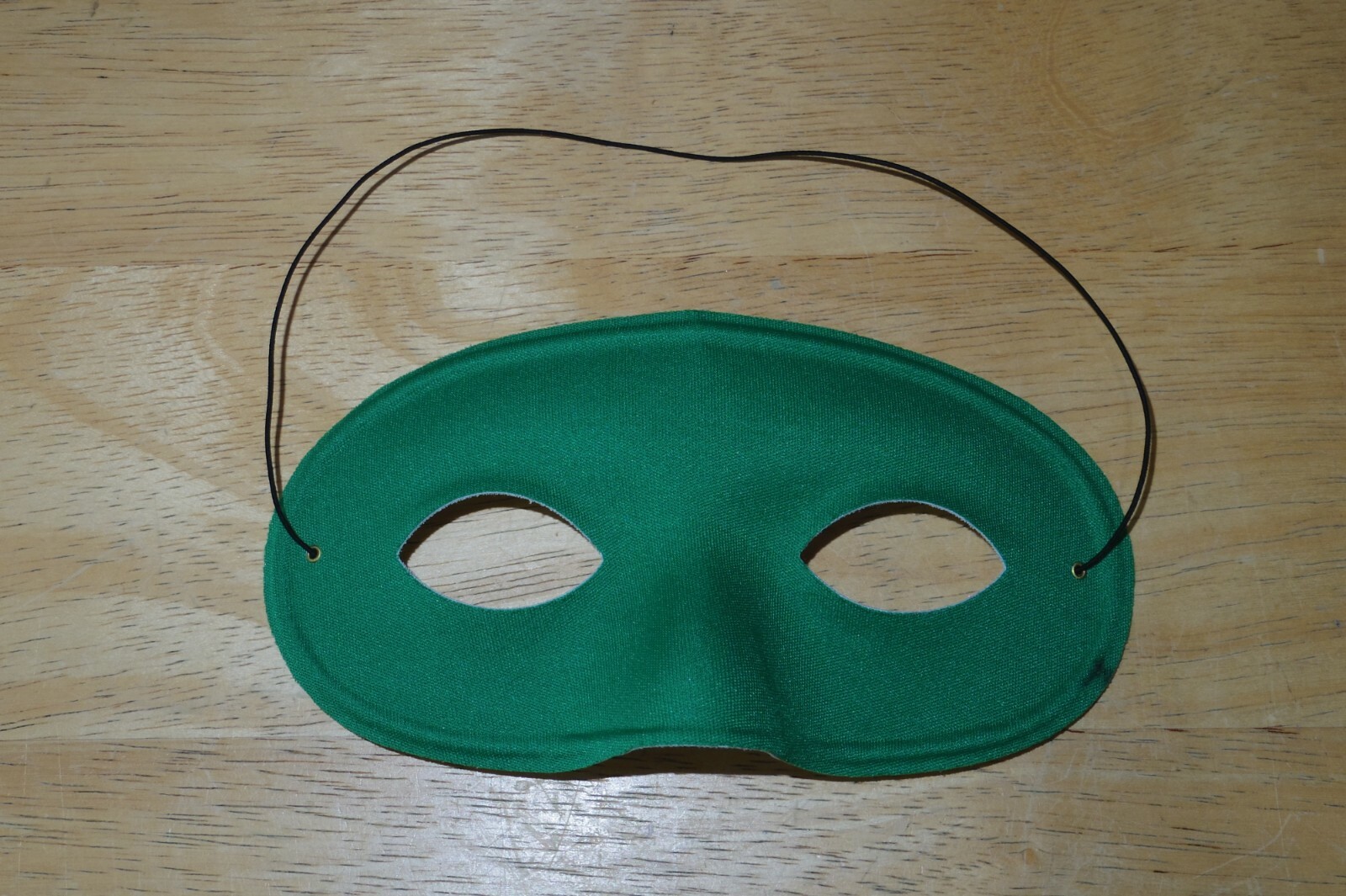 Face Eye Mask Green - Halloween Costumes Mardi Gras - Adult Size - Used/VGC-image
