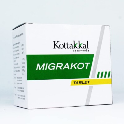 Kottakkal Ayurveda Migrakot 100 Tabletten Kräuter-Wellness-Unterstützung KOS...