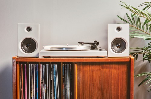 T150 TURNTABLE SYSTEM - WHITE 