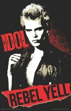 Billy Idol Rebel Yell Mini Poster - 11" x 17"