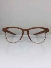 New Rare Vintage CERRUTI 1881 Wood Eyeglasses C. Gold  Wood Handcrafted France