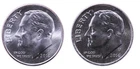 2014 P and 2014 D Roosevelt Dimes - (2 Coins) BU from OBW Bank Roll