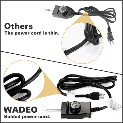 1500W Electric Smoker Grill Heating Element Replacement Part & Cord Controller - Bild 8 von 8