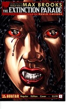 Avatar Comics Max Brooks The Extinction Parade #1 Regular Cover May 2013 NM