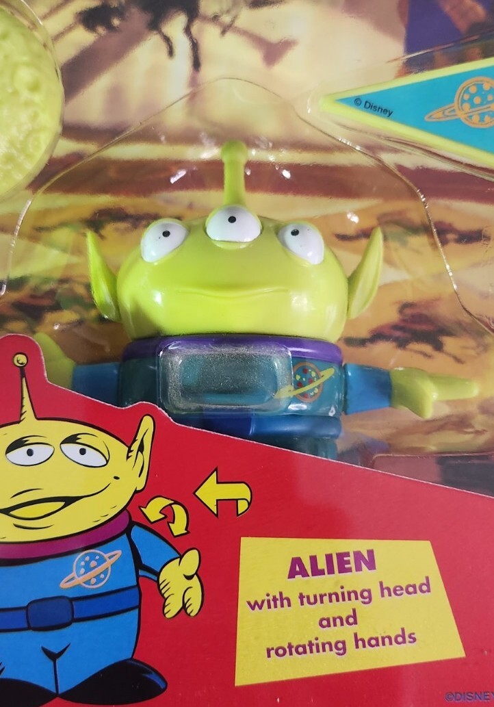 💥Vintage Disney Pixar Toy Story Alien Action Figure 1995 ThinkWay