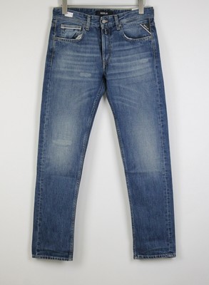 RRP€179 REPLAY GROVER MA972 Men W32/L34 Redcast Straight Stretch Jeans  21063 | eBay