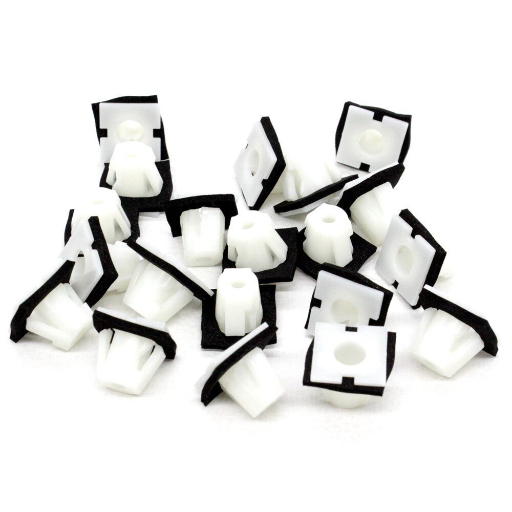 20-Pack Genuine YOU.S Side Molding Trim Clips For Hyundai & Kia Cars