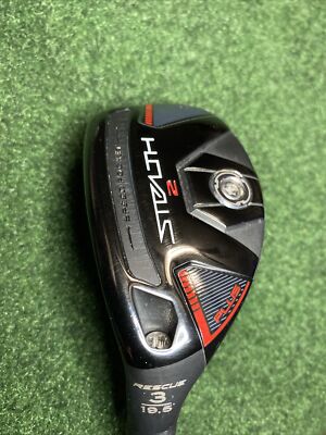 TaylorMade Stealth 2 Plus 19.5* 3 Hybrid Rescue Kai'li 75 Regular Graphite Mint