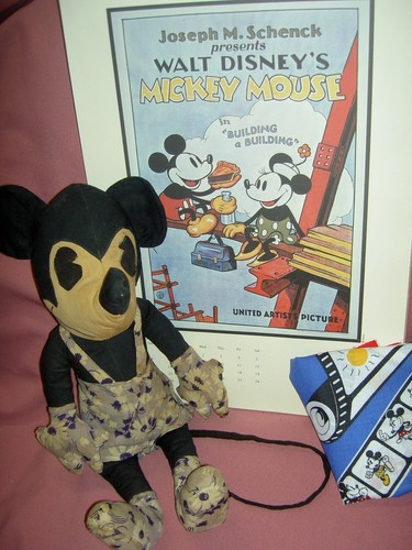 Very RARE, Charlotte Clark, PLUTO, 15" antique cloth labeled toy, c1931 Disney - Picture 11 of 23