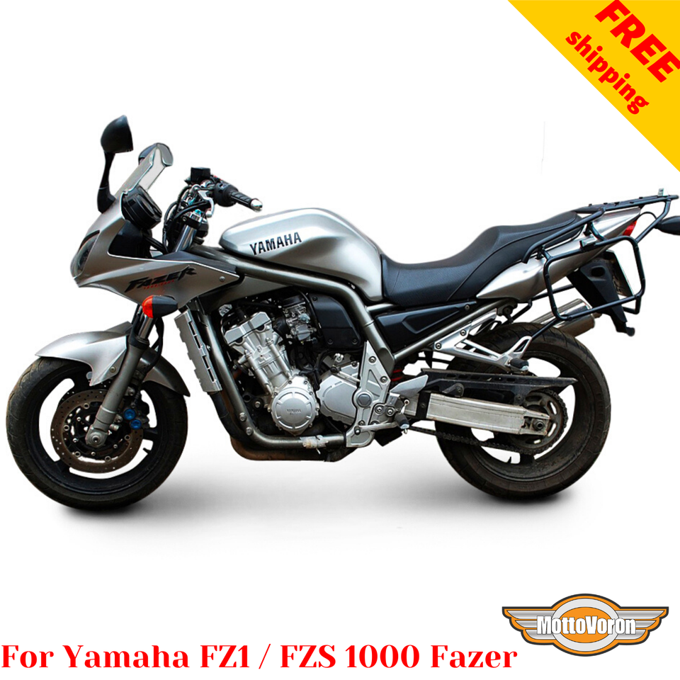 For Yamaha FZ1 Fazer Luggage rack system FZS 1000 Side carrier for