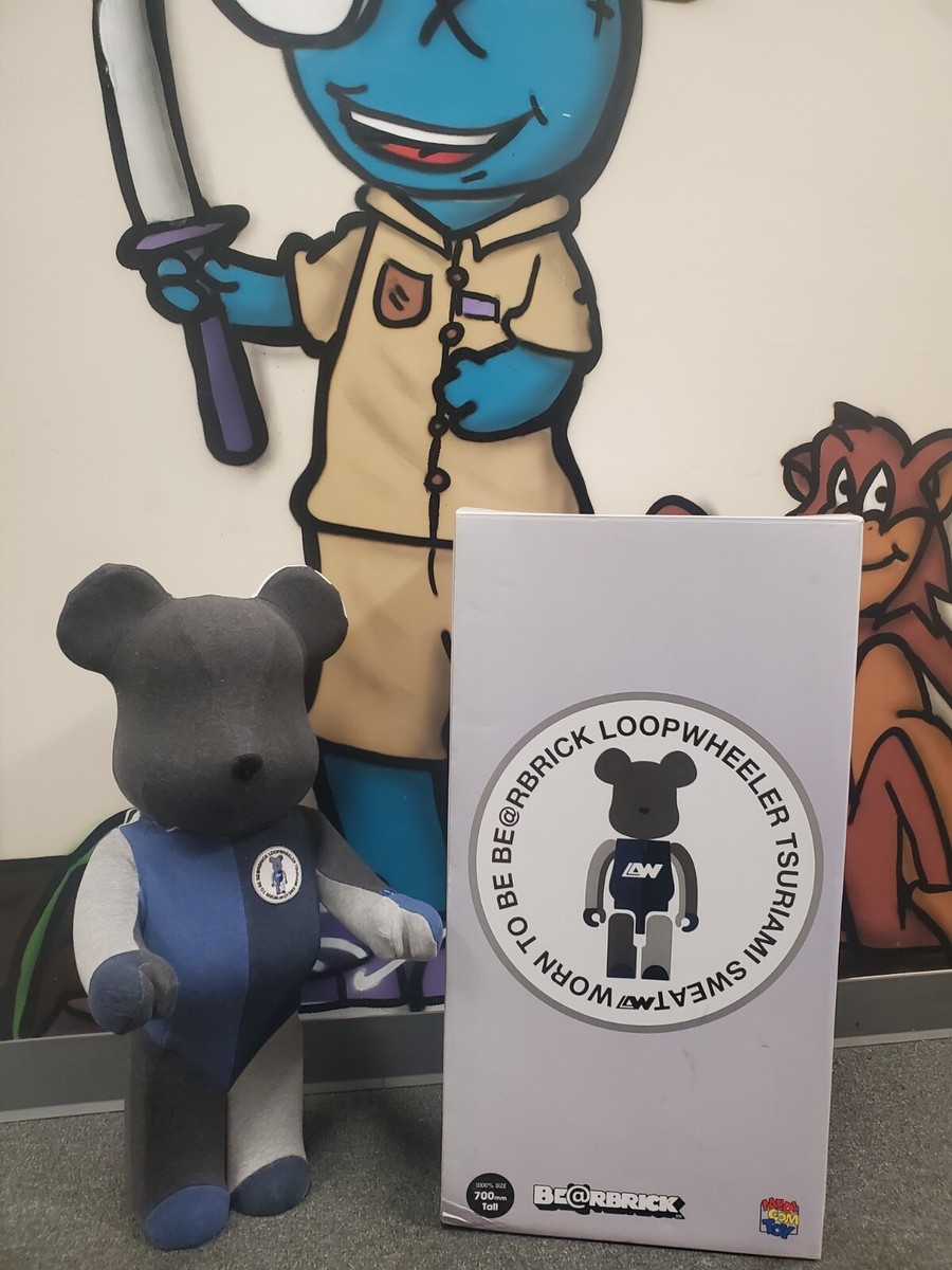 送料込 BE@RBRICK LOOPWHEELER 1000％ ループウィラー ループウィラーベアブリック 1000%