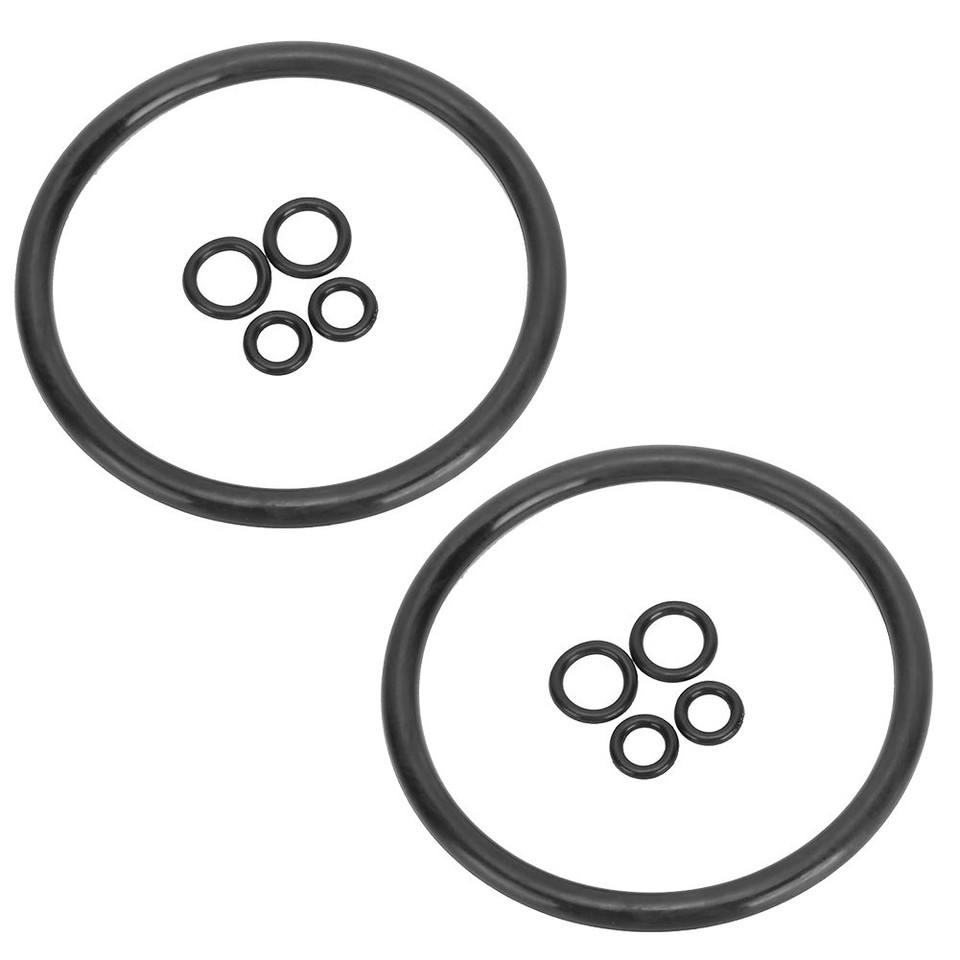 Silicone Seals Black Dip Tube O-Rings Easy To Use Flexible Large Lid O ...