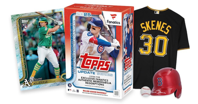 2025 TOPPS UPDATE SERIES FANATICS VALUE BLASTER BOX MLB Baseball