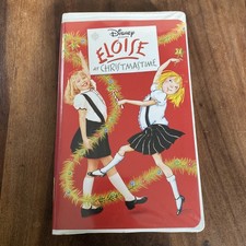 Disney Eloise At Christmastime VHS Tape,2004 Christmas Clamshell