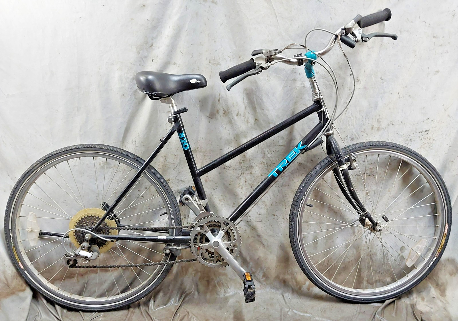 (Used) 2001 Trek 820 MTB Bike 19" Large Hardtail Rigid Lugged Steel Step-Thru Commuter~ (189.99 USD)