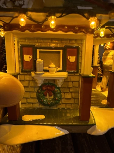 Dept 56 The Cocoa Stop The Original Snow Village 55096 Limited Edition In Box - Picture 17 of 18