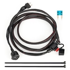 66.9 Inch Universal Fuse Bypass Switch Kit with Inline Fuse