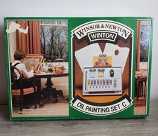 Vintage Windsor And Newton Winton Oil Painting Set C Unused