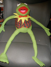 Vintage Muppets 24" Kermit The Frog Eden Plush Toys Jim Henson T126