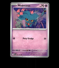 Misdreavus – 035/094 – Phantasmal Flames – Near Mint Non Holo Pokemon Card TCG