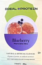 Ideal Protein Blueberry Pancake Mix - 1 box of 7 sealed packets -FREE Shipping