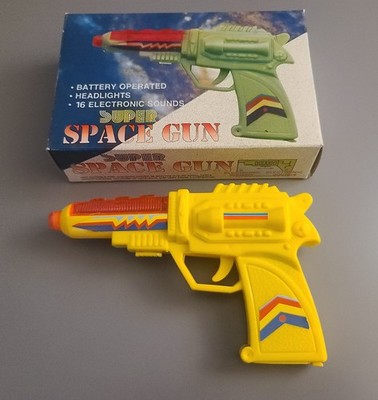Vtg Super Space Gun Toy