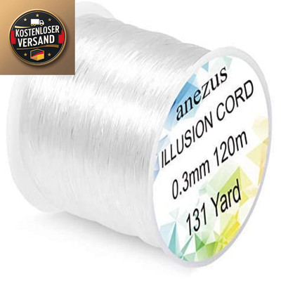 Anezus Transparente Fishing Line 120 Meter 3mm Monofilament