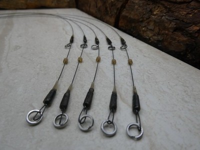 Predator-X Titanium Pike Trace 10 PACK - 26  / 65cm Oxide Titanium 1x7 Strand