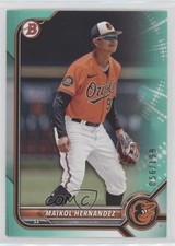 2022 Bowman Draft Aqua 56/199 Maikol Hernandez #BD-106 08kw