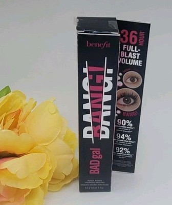 Benefit Bad Gal Bang Bigger Badder Vulumizing Mascara Black 0.3 oz New Sealed 