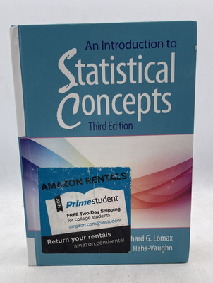 An Introduction to Statistical Concepts: Third Edition Richard G. Lomax HC 2012