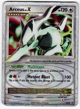 Arceus LV.X DP56 PR Holo DMG Pokemon