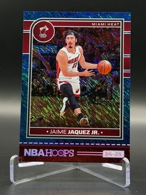 Jaime Jaquez Jr 2024-25 Panini NBA Hoops #128 Blue Shimmer /299
